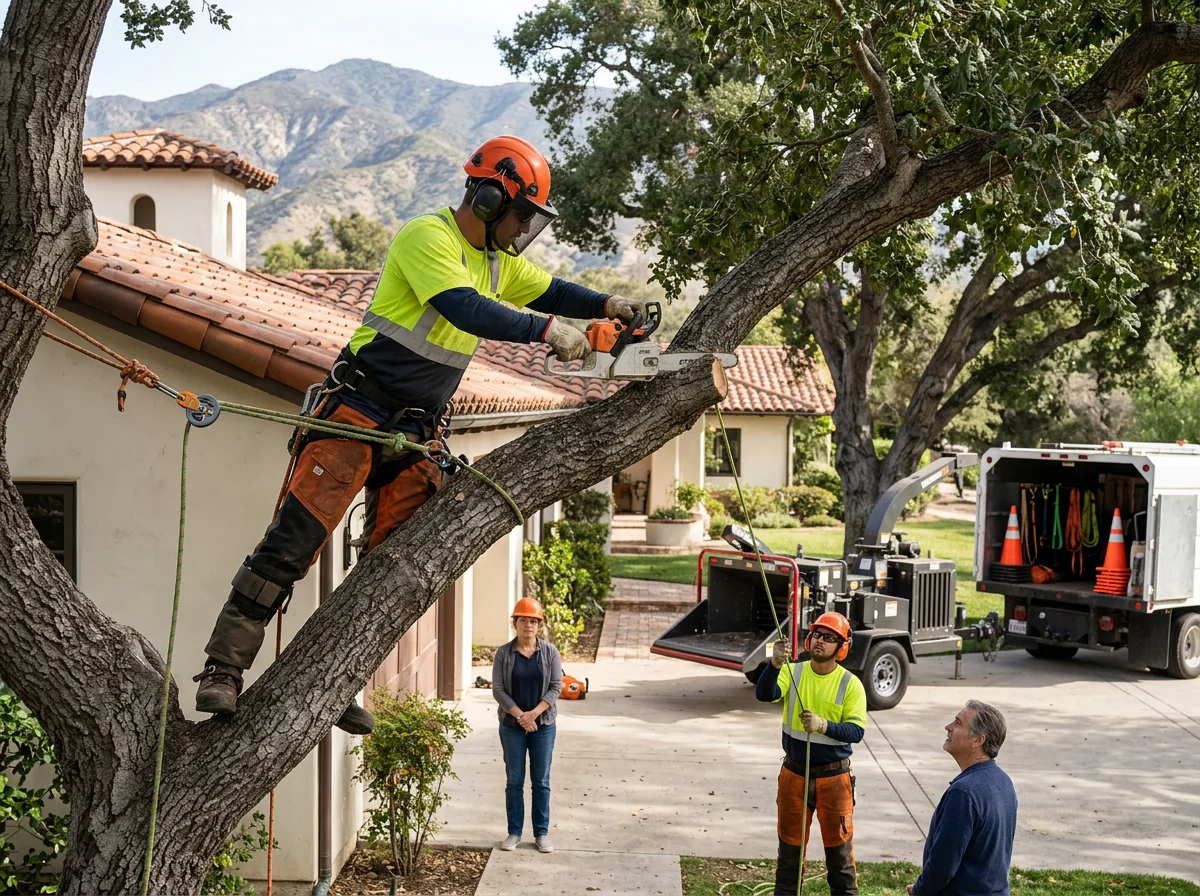 Written tree risk assessment report reviewed with a homeowner